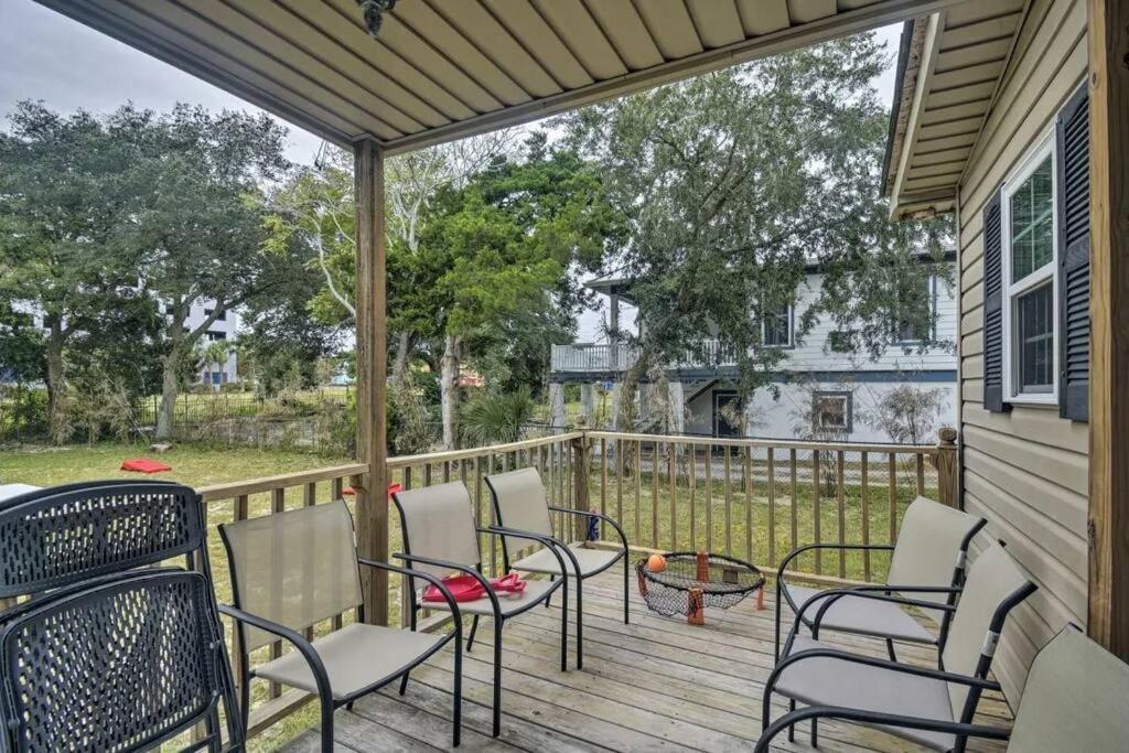 Dazzling Centrally Located Ocean View W 2 Kings, Huge Private Yard, 2 Decks, Firepit, Bbq Myrtle Beach Buitenkant foto