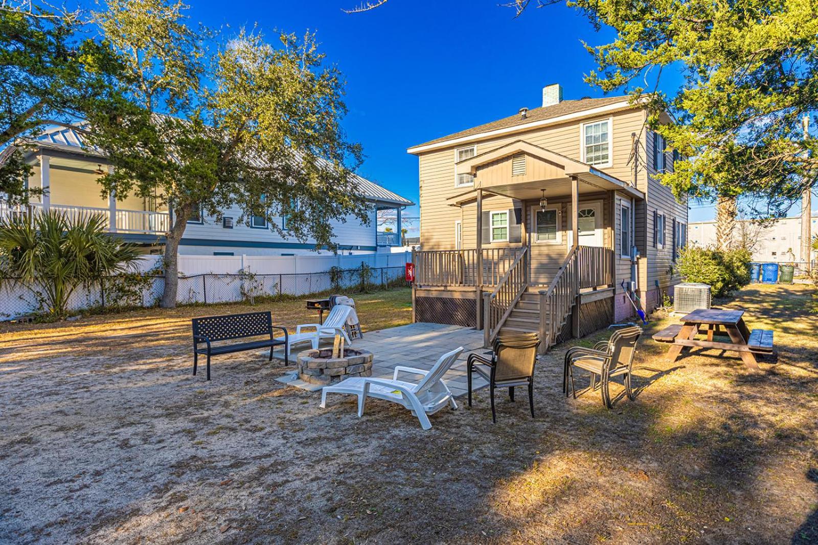 Dazzling Centrally Located Ocean View W 2 Kings, Huge Private Yard, 2 Decks, Firepit, Bbq Myrtle Beach Buitenkant foto